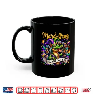Mug Mardi Gras Alligator Costume Men Women New Orleans Louisiana Shirt