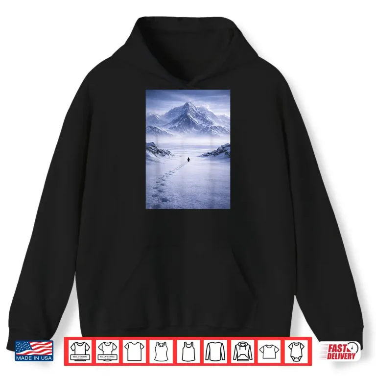Hoodie Nihilist Penguin Mountain But Why Trending Meme Tee Shirt