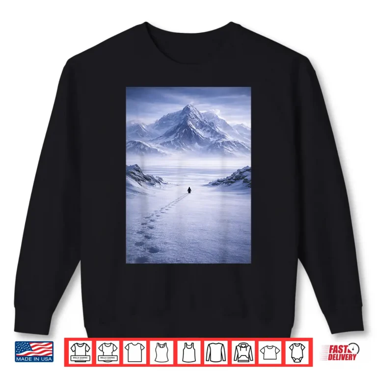 Sweatshirt Nihilist Penguin Mountain But Why Trending Meme Tee Shirt