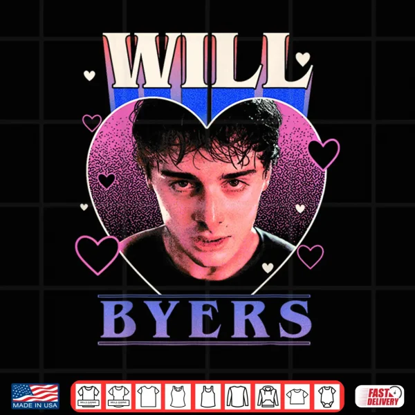 Stranger Things Valentine'S Day Will Byers Will You Be Mine Shirt 4 Design Stranger Things ValentineS Day Will Byers Will You Be Mine Shirt