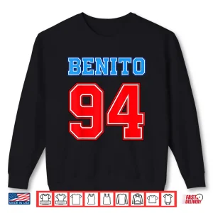 Sweatshirt Team Benito 94 Jersey Number 94 Benito Team Shirt