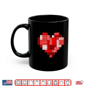 Valentines Day Heart Building Blocks Bricks Boys Kid Toddler Shirt 3 Mug Valentines Day Heart Building Blocks Bricks Boys Kid Toddler Shirt