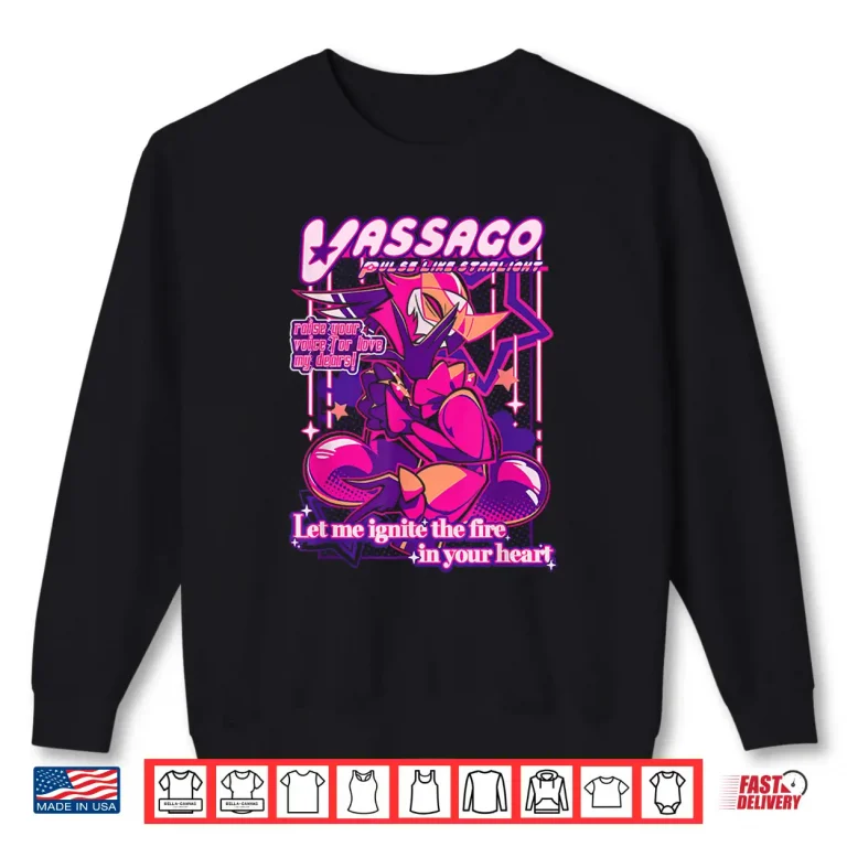 Sweatshirt Vassago From Helluva Boss With Love Shirt