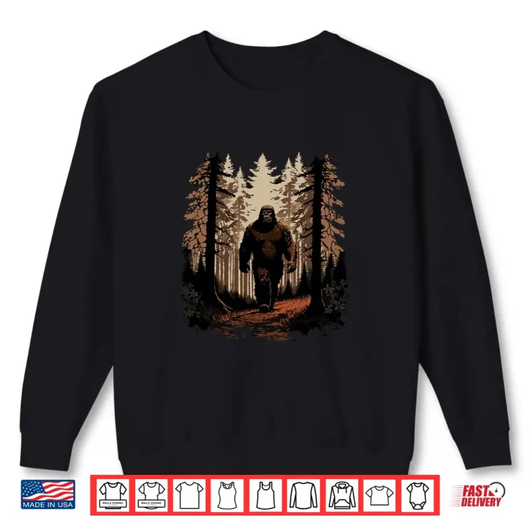 Sweatshirt Bigfoot Long Sleeve Shirt