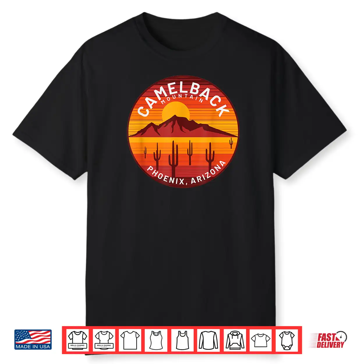 Camelback Mountain Phoenix Arizona Hiking Shirt Camelback Mountain Phoenix Arizona Hiking Shirt