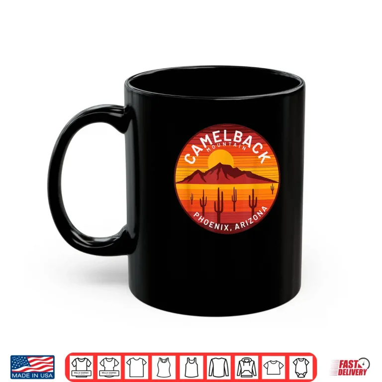 Mug Camelback Mountain Phoenix Arizona Hiking Shirt
