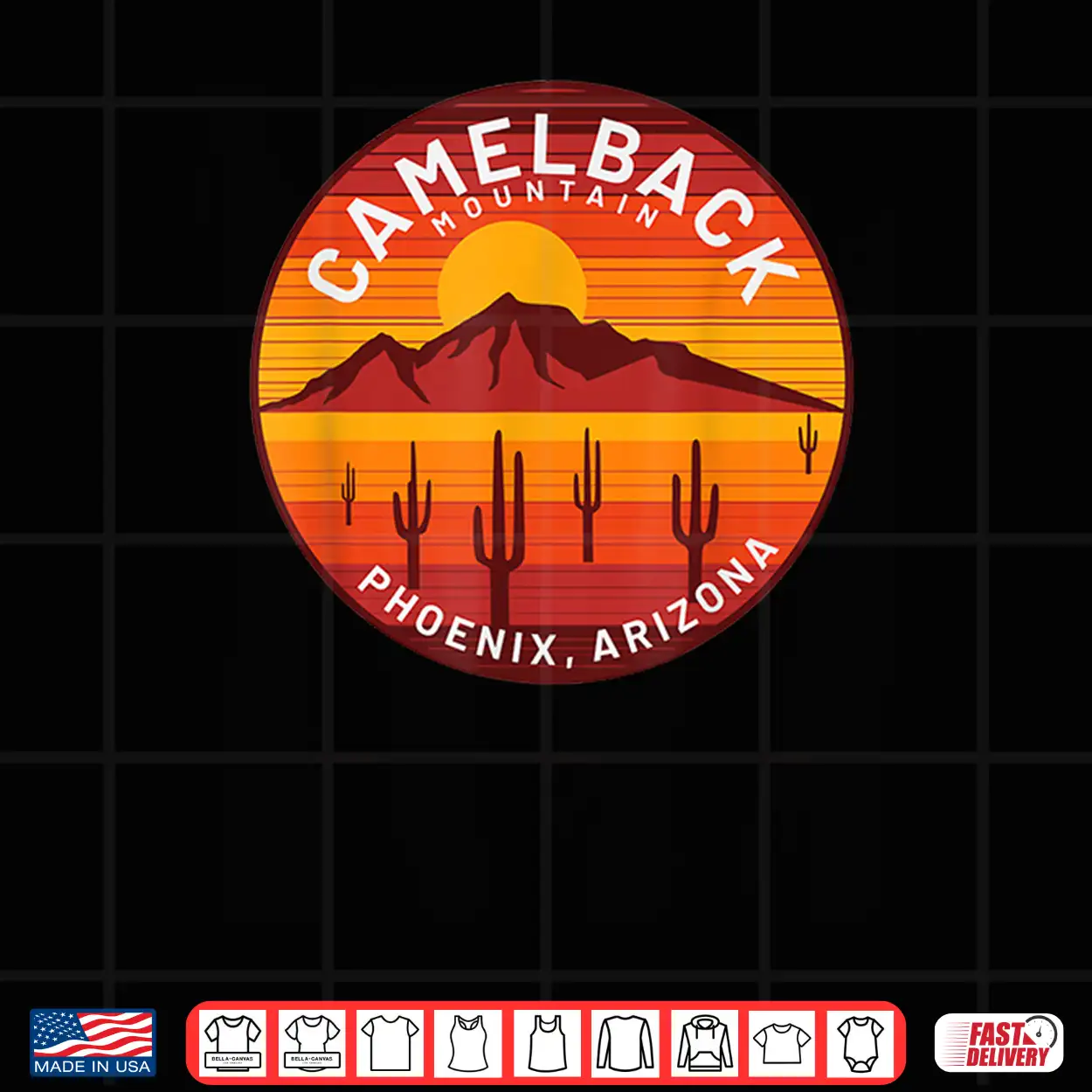 Camelback Mountain Phoenix Arizona Hiking Shirt Camelback Mountain Phoenix Arizona Hiking Shirt