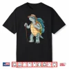 Funny Turtle Hiking Graphic Camping Lover Adventure Hiking Shirt