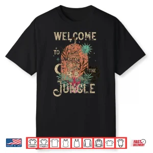 Jungle Tiger Welcome To Our Jungle Tiger Lover Hiking Shirt