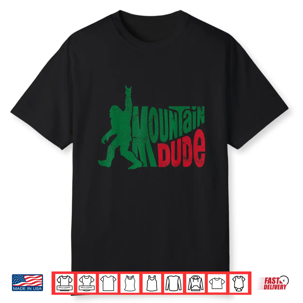 Mountain Dude Funny Bigfoot Sasquatch Rock On Hiking Shirt Mountain Dude Funny Bigfoot Sasquatch Rock On Hiking Shirt