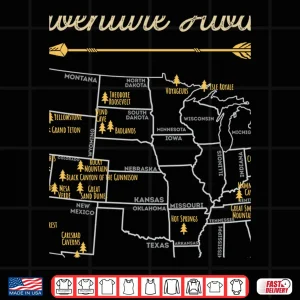 National Parks Hoodie Map Camping Tshirt Women Men Hiking 4 Design National Parks Hoodie Map Camping Tshirt Women Men Hiking