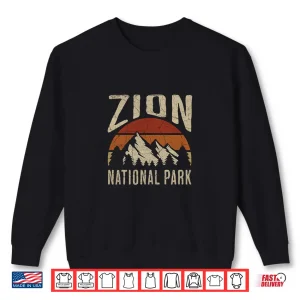 Sweatshirt Zion National Park Utah Nature Hiking Outdoors Shirt