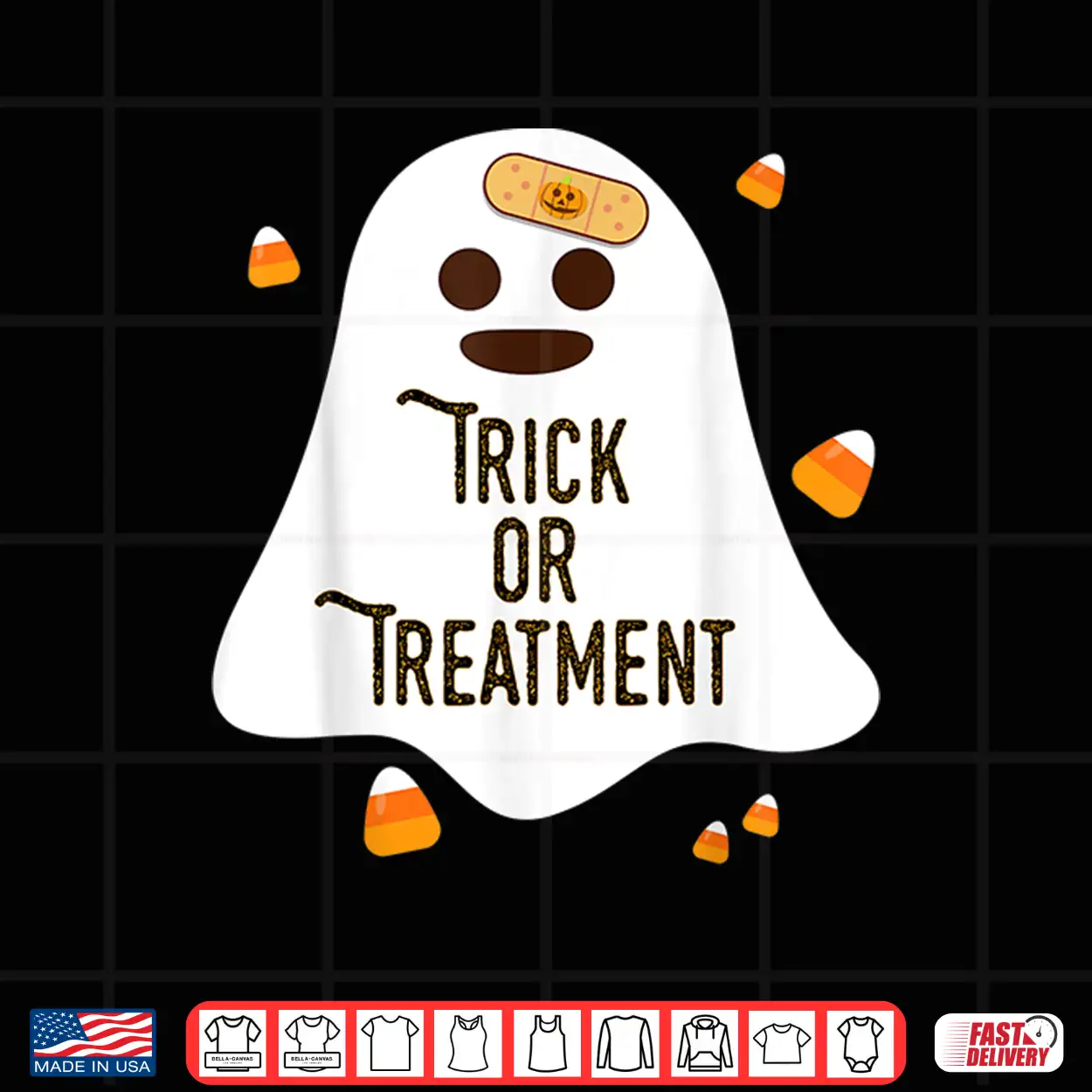 Doctor And Nurse Halloween Gift Trick Or Treatment Shirt Doctor And Nurse Halloween Gift Trick Or Treatment Shirt