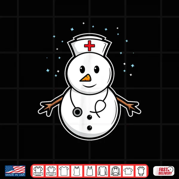 Medical Snowman Nurse Doctor Christmas Holidays Winter Snow Shirt 4 Design Medical Snowman Nurse Doctor Christmas Holidays Winter Snow Shirt