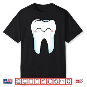 Smiling Teeth Dentist Mouth Doctors Hygiene Doc Gift Shirt