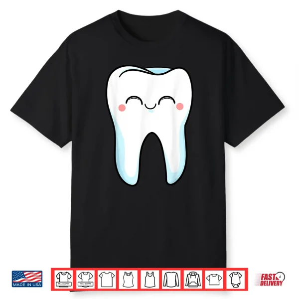 Smiling Teeth Dentist Mouth Doctors Hygiene Doc Gift Shirt