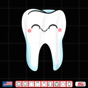 Design Smiling Teeth Dentist Mouth Doctors Hygiene Doc Gift Shirt