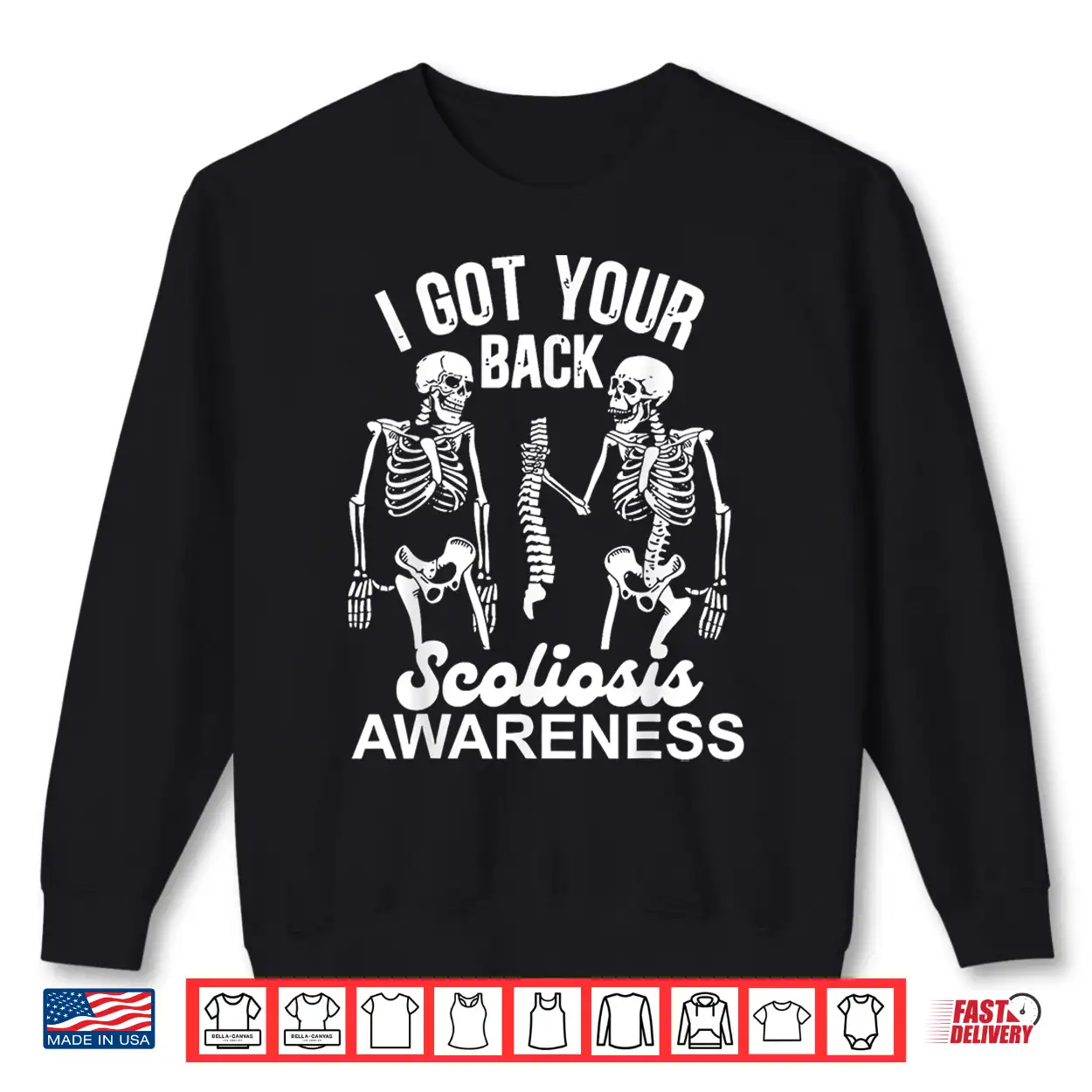 Skeleton I Got Your Back Ortho Life Scoliosis Awareness Shirt Skeleton I Got Your Back Ortho Life Scoliosis Awareness Shirt