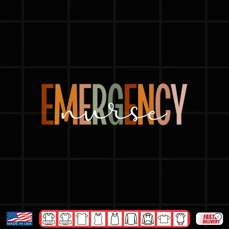 Design Emergency Nurse Emergency Room Nurse Er Nurse Shirt