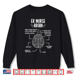 Sweatshirt Emergency Room Nurse Essentials Er Nurse Accessoires Shirt