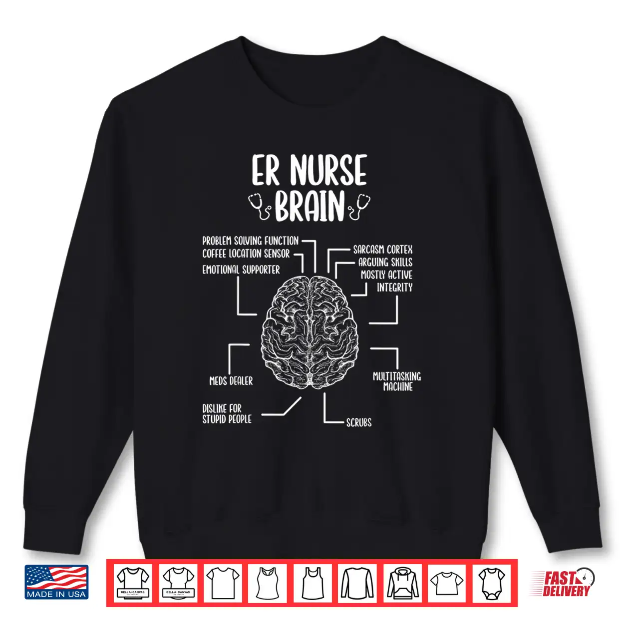 Emergency Room Nurse Essentials Er Nurse Accessoires Shirt Emergency Room Nurse Essentials Er Nurse Accessoires Shirt