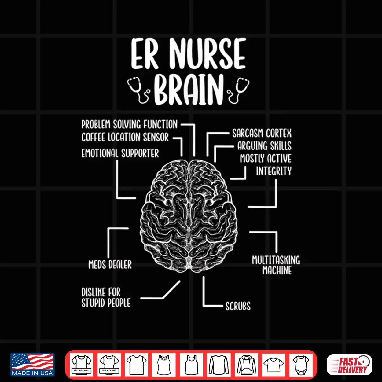 Emergency Room Nurse Essentials Er Nurse Accessoires Shirt Emergency Room Nurse Essentials Er Nurse Accessoires Shirt