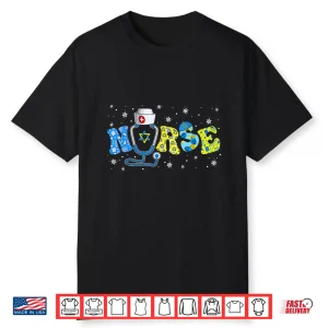 Jewish Nurse Stethoscope Happy Hanukkah Chanukah Pajamas Shirt