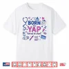 Vintage Born To Yap Forced To Chart Funny Er Nurses Women Shirt