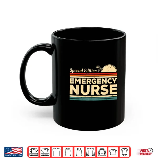 Mug Vintage Emergency Nurse Er Nurses Shirt