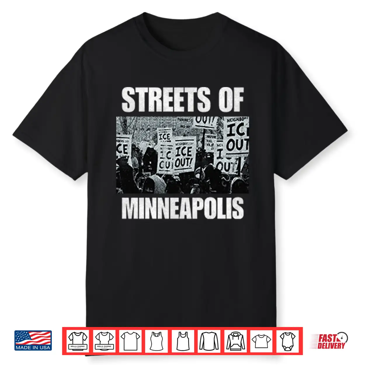 Bruce Springsteen Streets Of Minneapolis Ice Out Shirt Bruce Springsteen Streets Of Minneapolis Ice Out Shirt