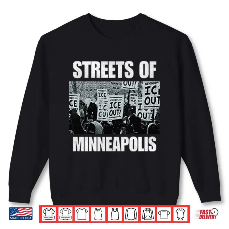 Sweatshirt Bruce Springsteen Streets Of Minneapolis Ice Out Shirt