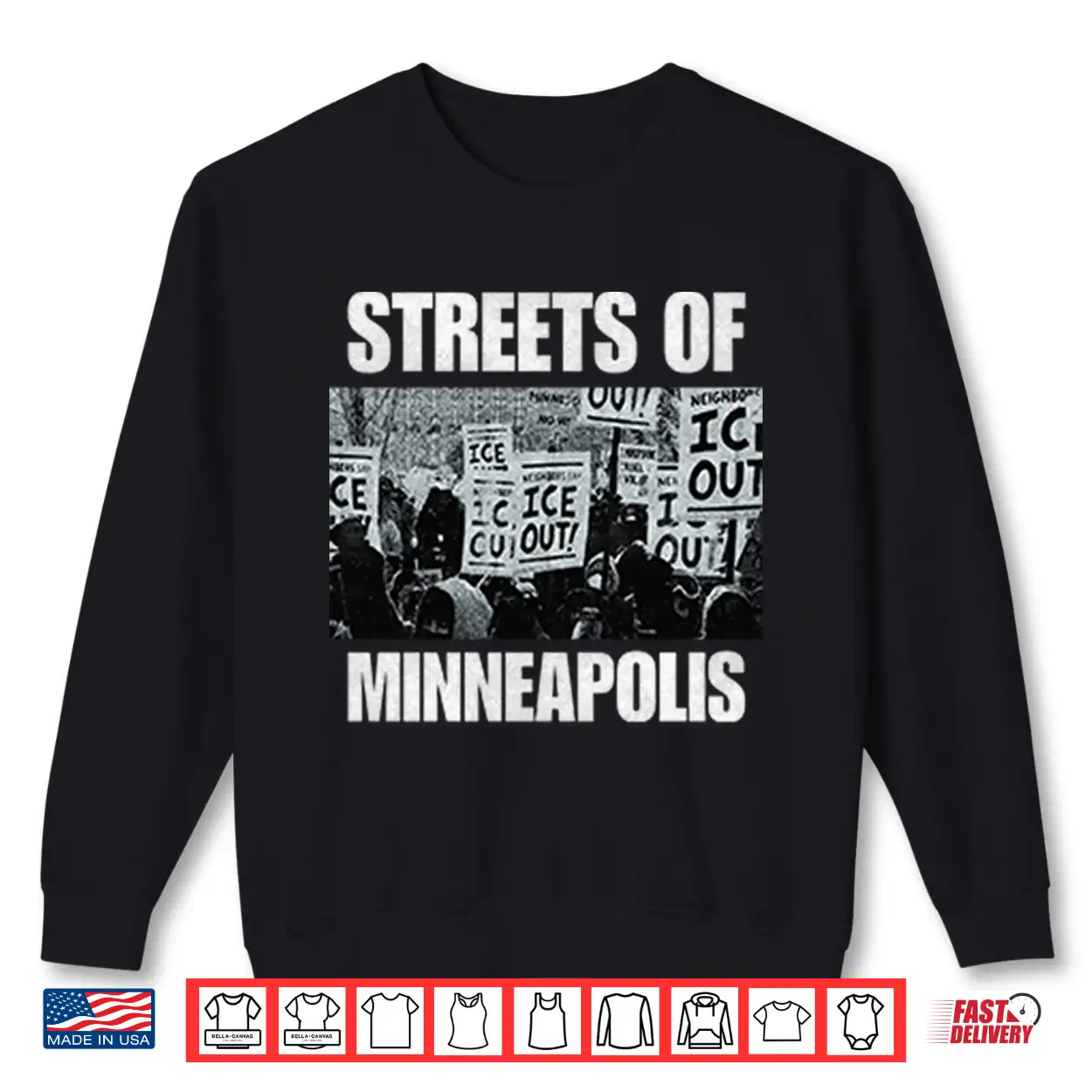 Bruce Springsteen Streets Of Minneapolis Ice Out Shirt Bruce Springsteen Streets Of Minneapolis Ice Out Shirt