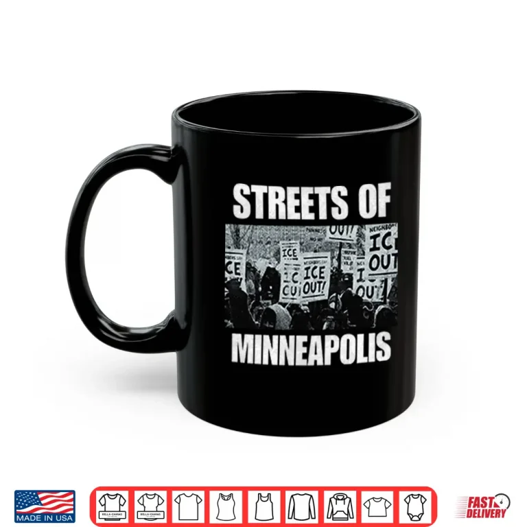 Mug Bruce Springsteen Streets Of Minneapolis Ice Out Shirt