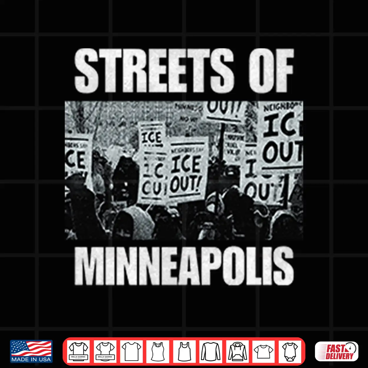 Bruce Springsteen Streets Of Minneapolis Ice Out Shirt Bruce Springsteen Streets Of Minneapolis Ice Out Shirt