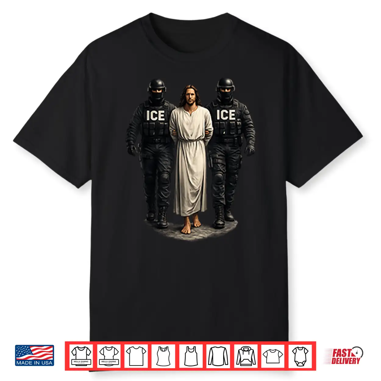 Ice Arresting Jesus Shirt Ice Arresting Jesus Shirt