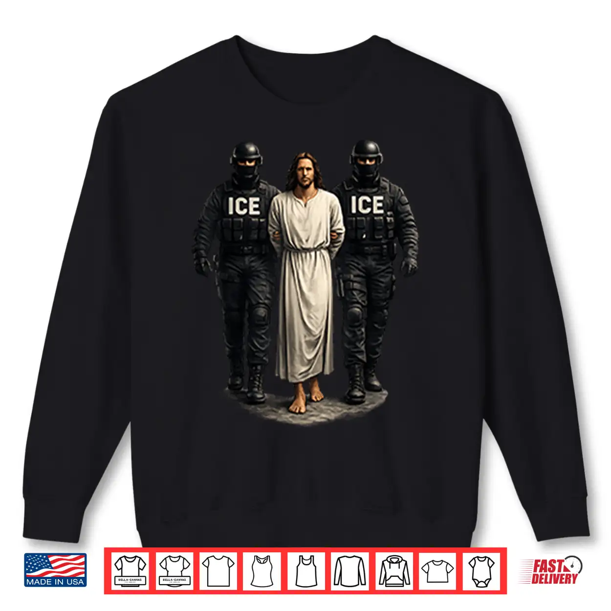 Ice Arresting Jesus Shirt Ice Arresting Jesus Shirt