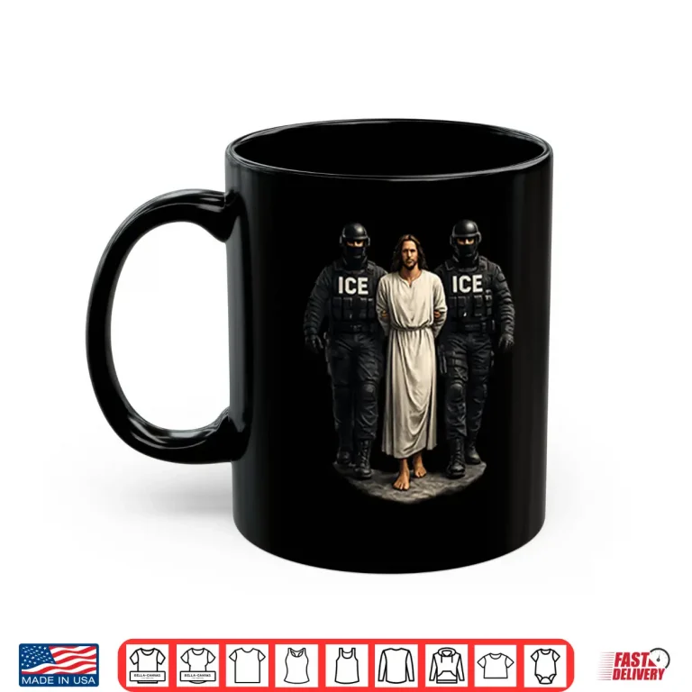 Mug Ice Arresting Jesus Shirt