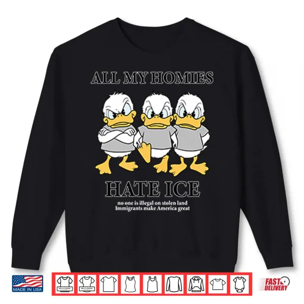 Sweatshirt Larry Nance Jr All My Homies Hate Ice Shirt