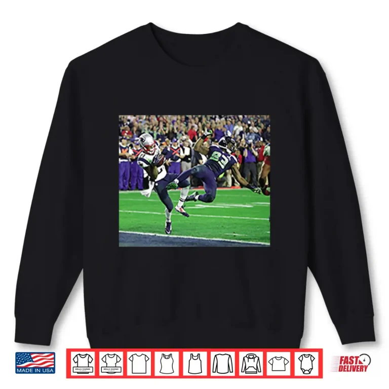 Sweatshirt Malcolm Butler Goal Line Interception Football Shirt
