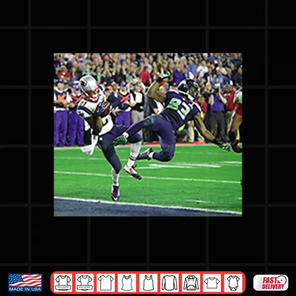 Design Malcolm Butler Goal Line Interception Football Shirt