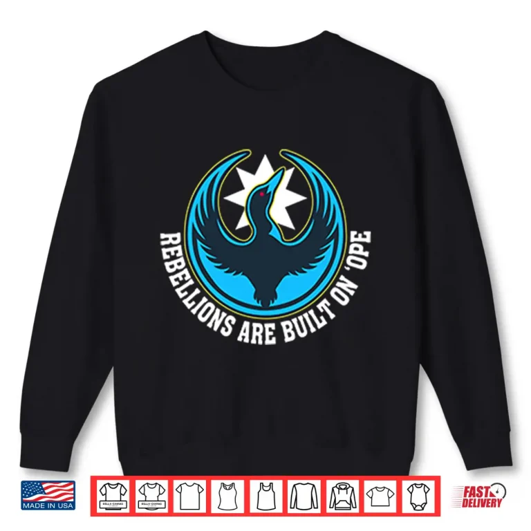 Sweatshirt Minnesota Rebellions Are Built On Hope Shirt