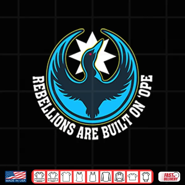 Design Minnesota Rebellions Are Built On Hope Shirt