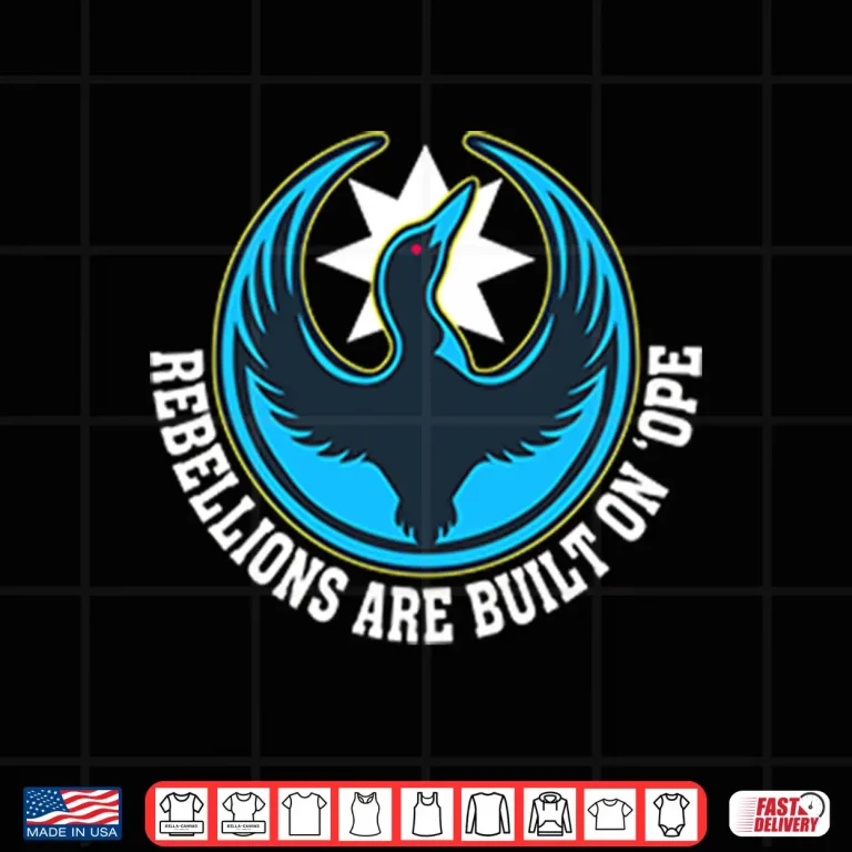 Design Minnesota Rebellions Are Built On Hope Shirt