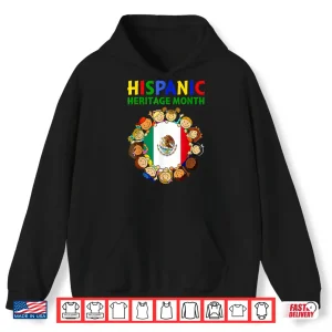 Hoodie Hispanic Heritage Month Mexico Shirt