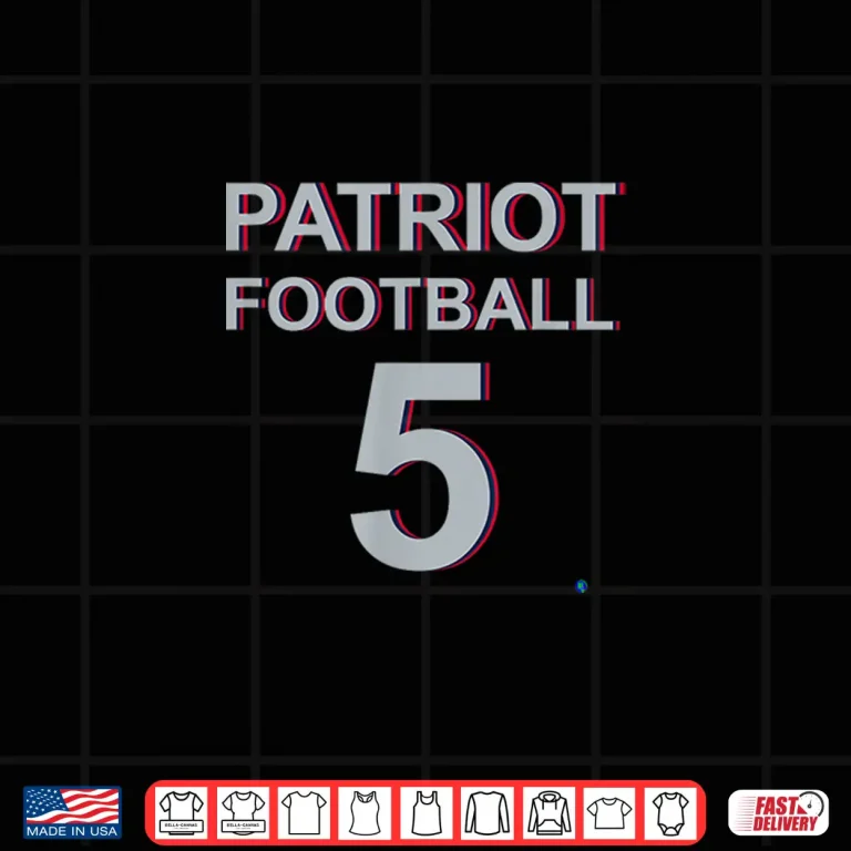 Design Patriot Football 5 Shirt