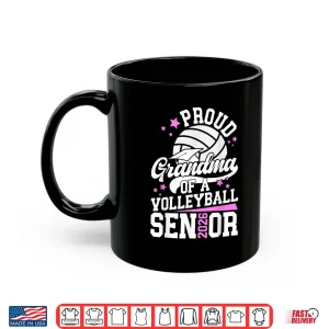 Mug Proud Grandma of A Volleyball Senior Grandma 2026 Shirt