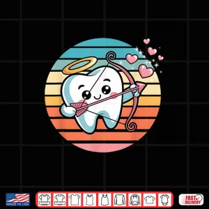 Cute Valentinetooth Cupid Dental Dentists Hygienists Funny Shirt 4 Design Cute Valentinetooth Cupid Dental Dentists Hygienists Funny Shirt