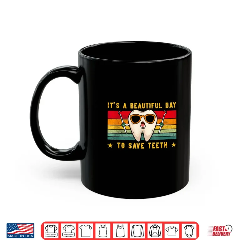 Mug Dentist And Dental Assistant For Men Women Funny Dentists Shirt