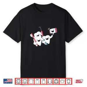 Molar Selfie Funny Dentist Shirt Gift For Dentists