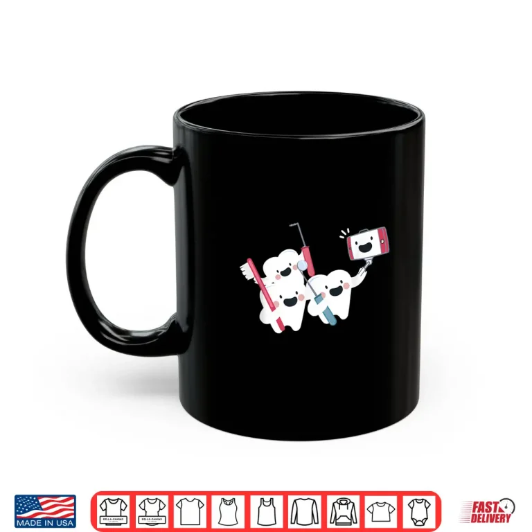 Mug Molar Selfie Funny Dentist Shirt Gift For Dentists